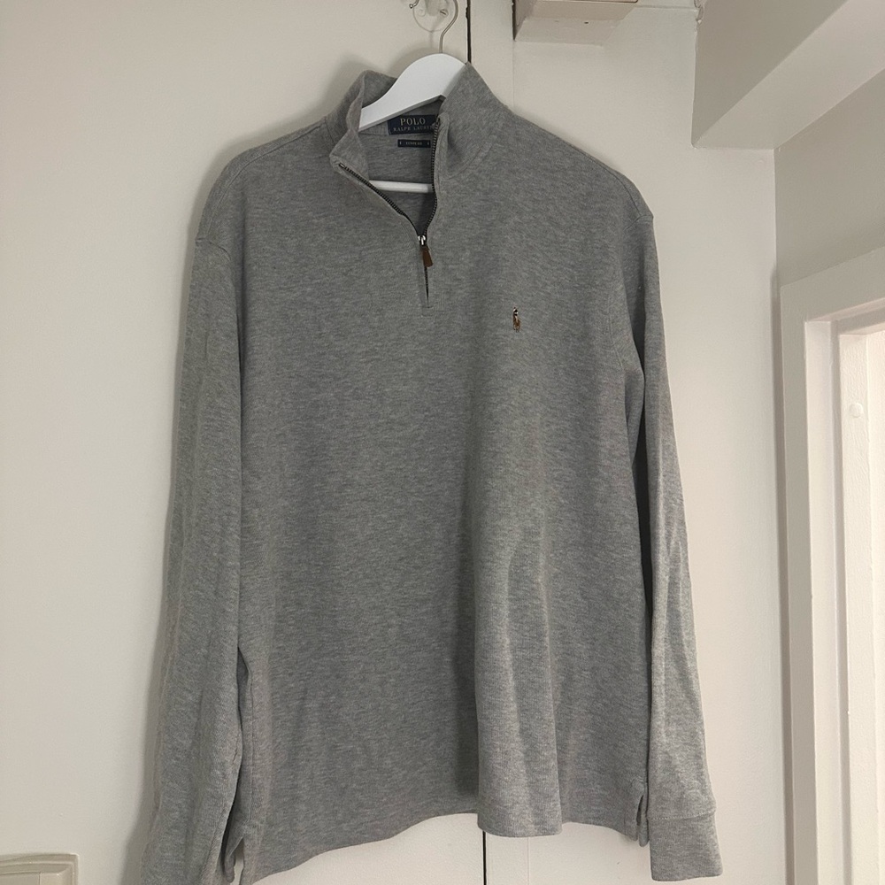 Polo Ralph Lauren Light Gray Quarterzip